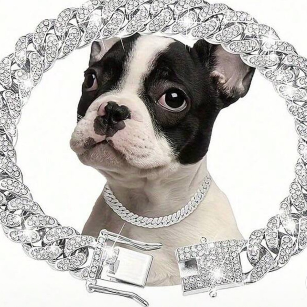PET BLING🐝RHINESTONE🐝FASHION NECKLACE